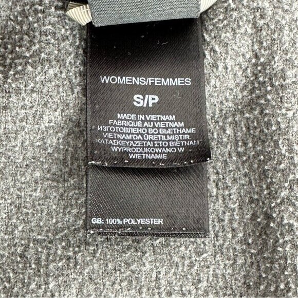 The North Face‎ Women's Grey Polartec Classic Full Zip Fleece Hooded Jacket S/37 - Picture 10 of 16
